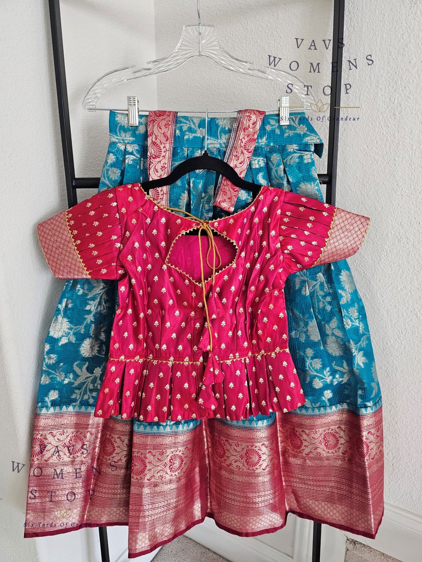 Designer Organza Lehenga Blouse