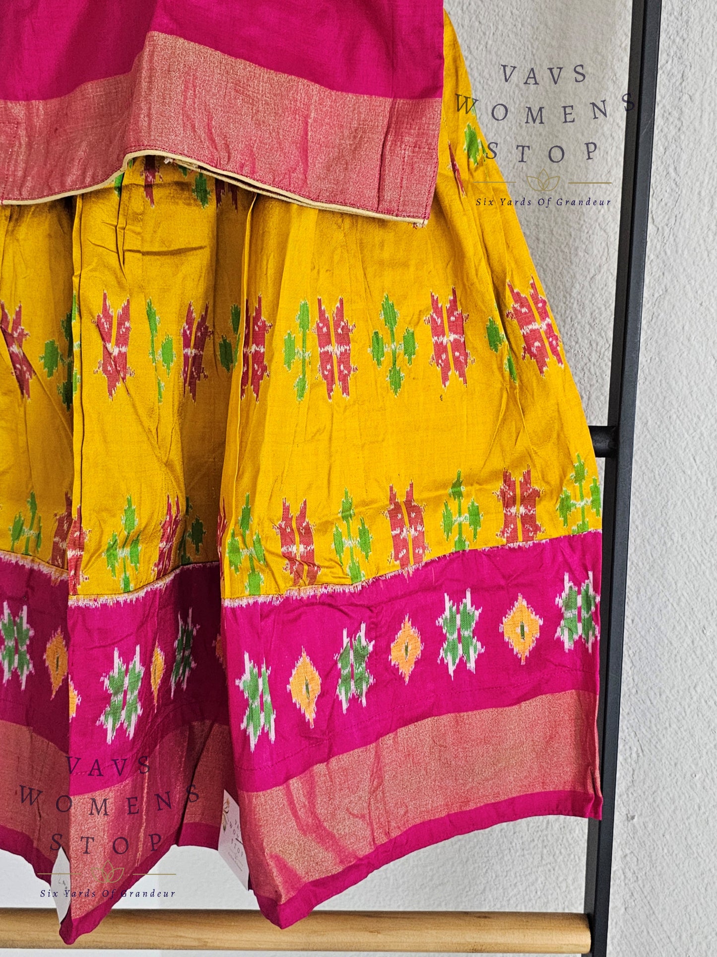 Pure Ikkat Silk Lehenga Blouse