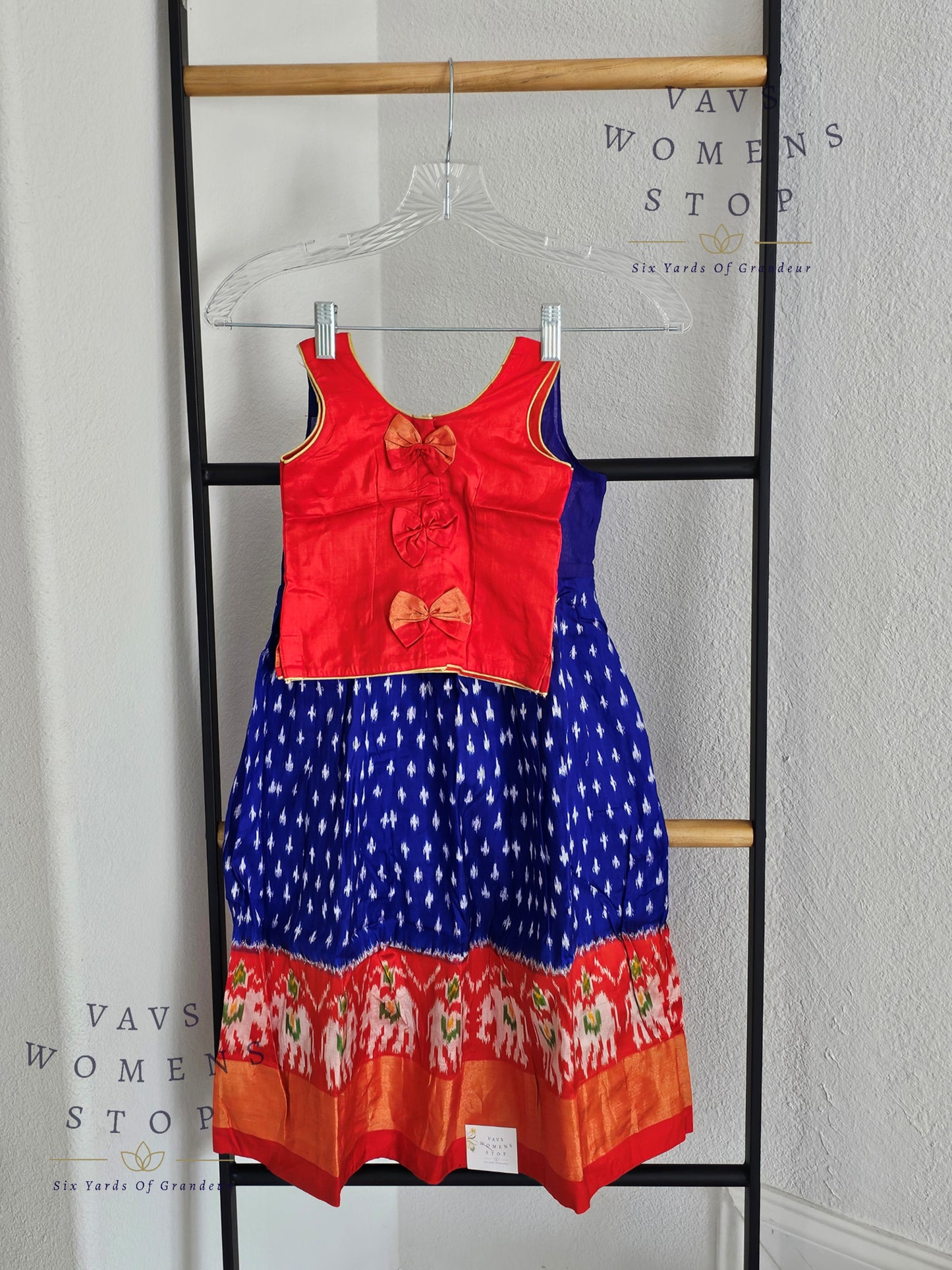 Pure Ikkat Silk Lehenga Blouse