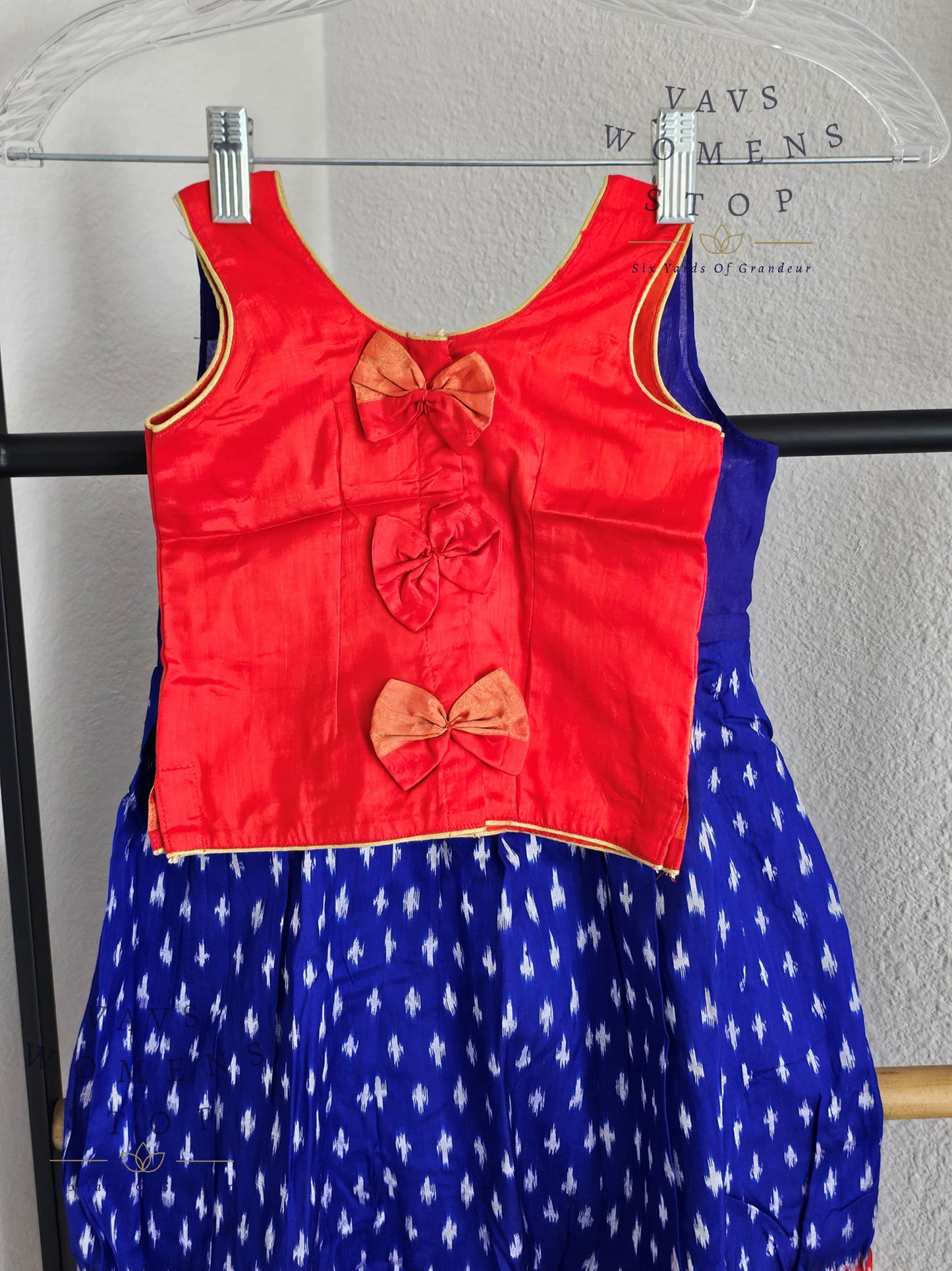 Pure Ikkat Silk Lehenga Blouse