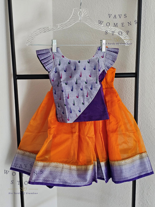 Organza Paithani Lehenga Blouse