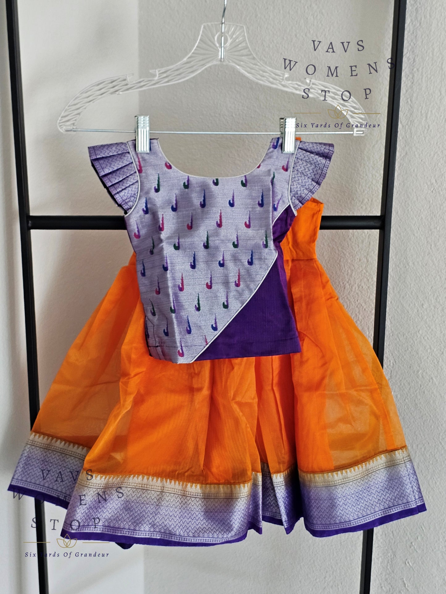 Organza Paithani Lehenga Blouse