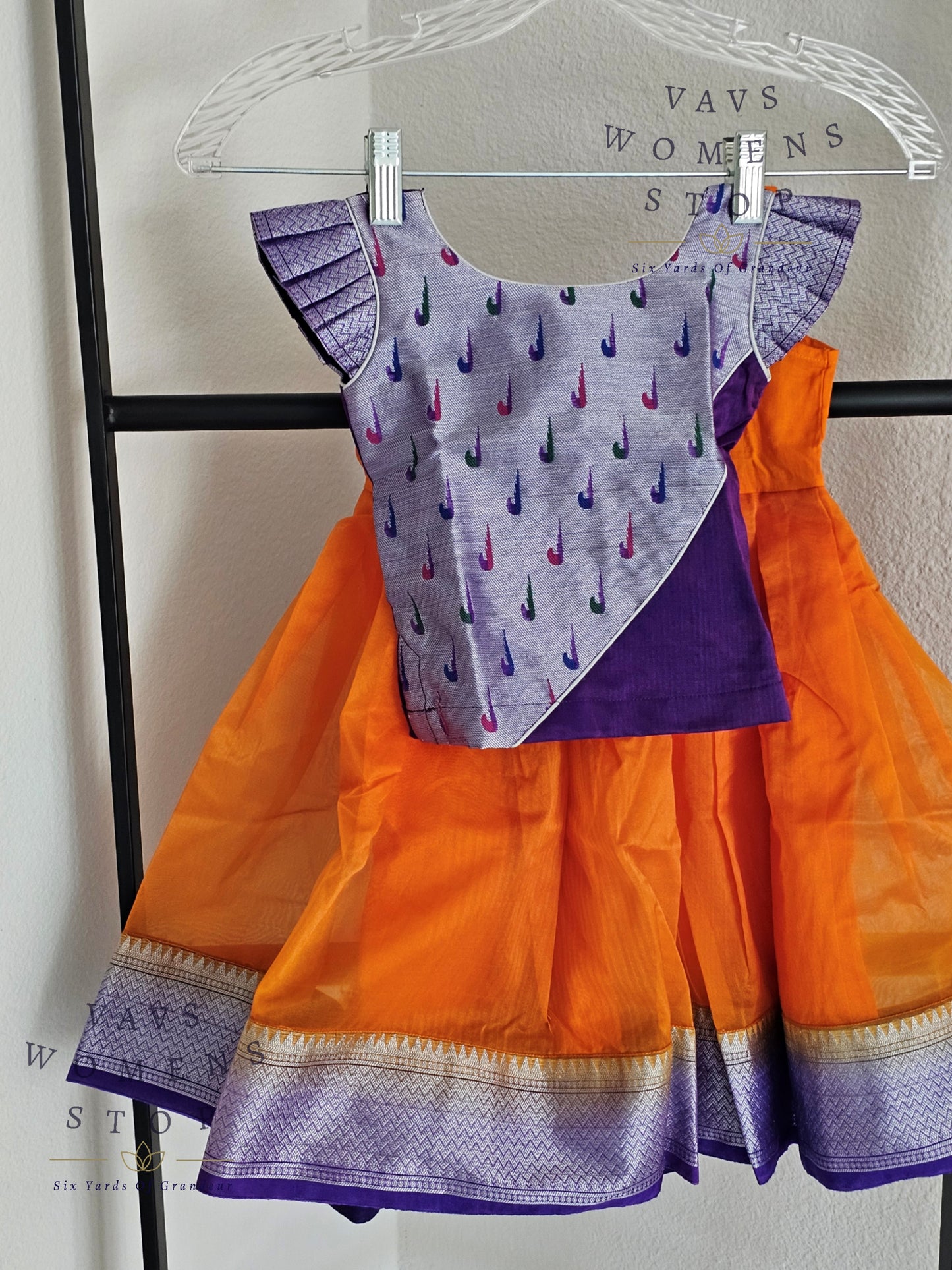 Organza Paithani Lehenga Blouse