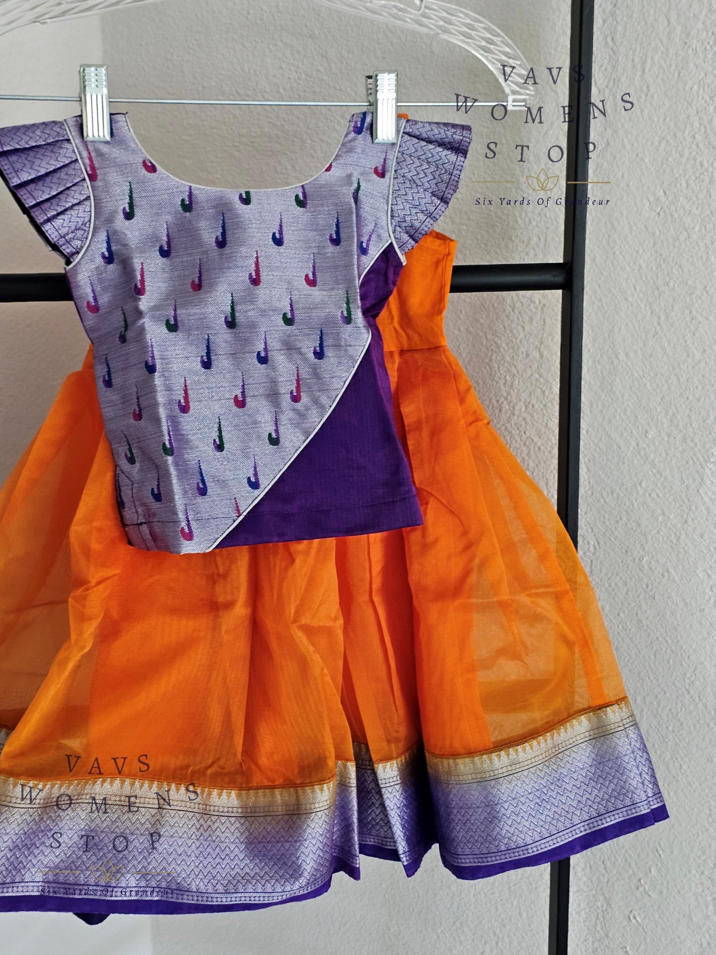 Organza Paithani Lehenga Blouse