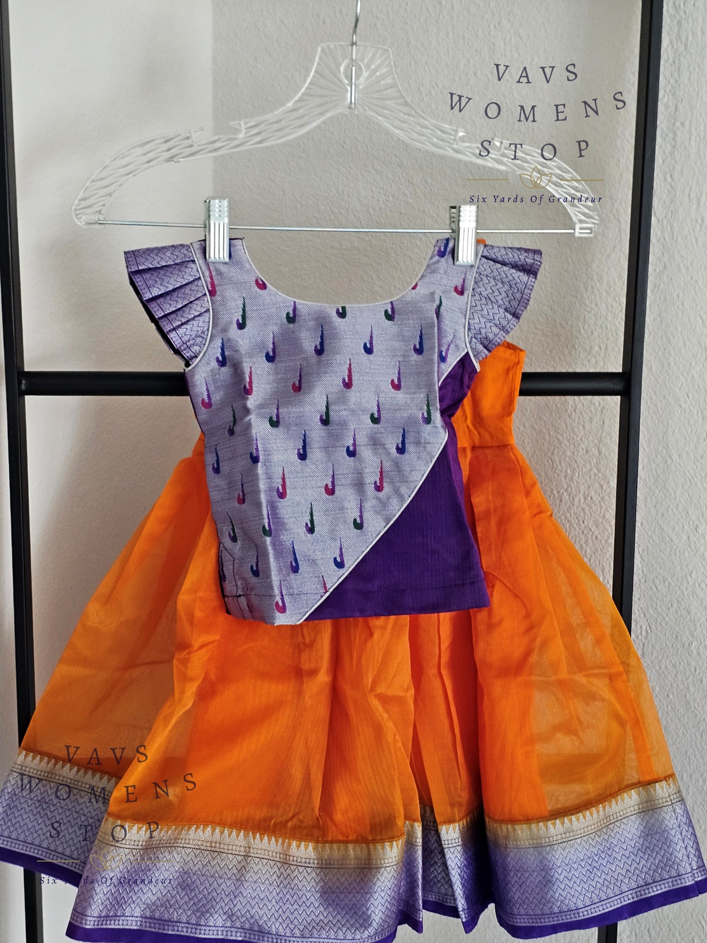 Organza Paithani Lehenga Blouse