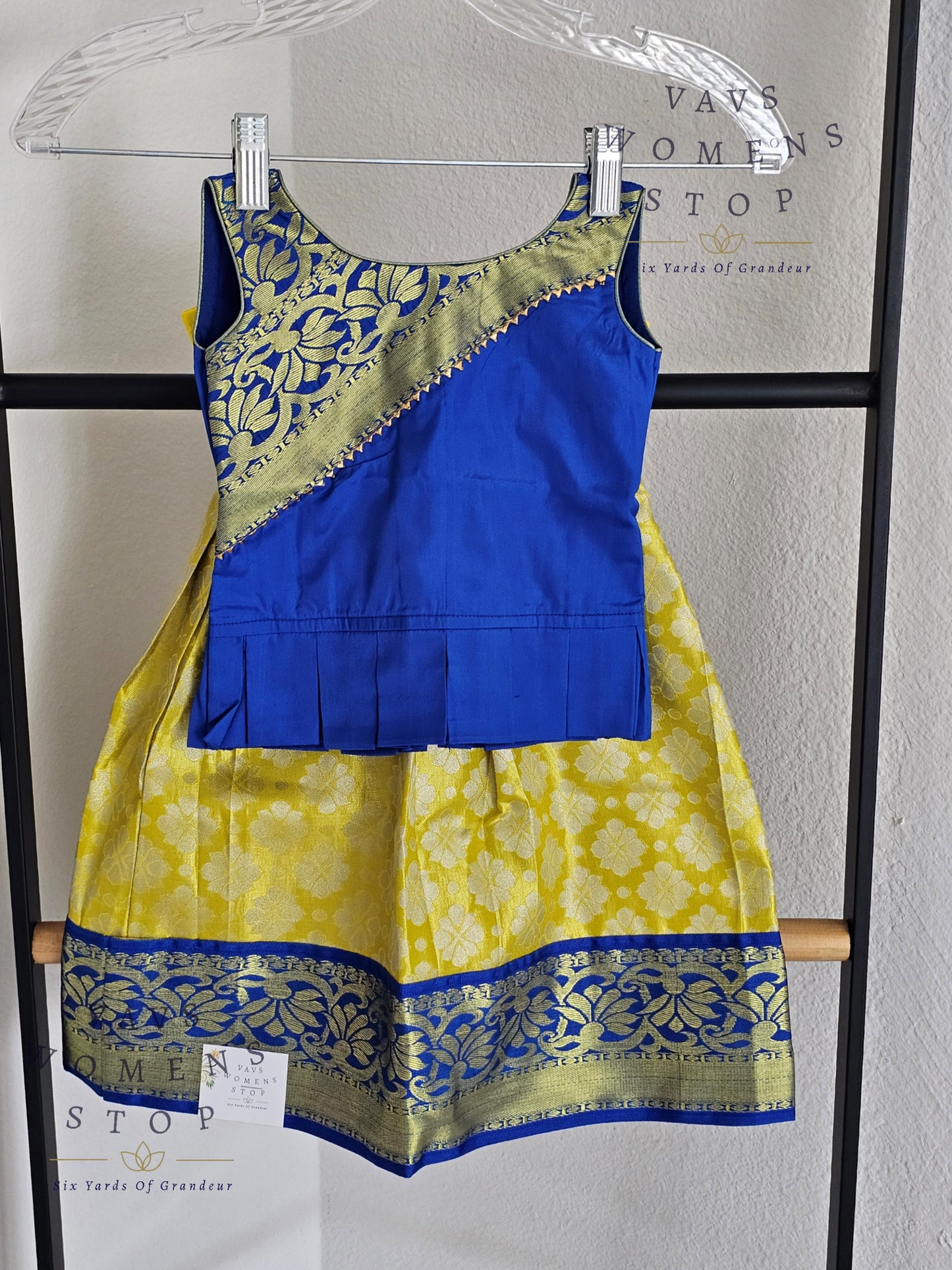 Kanchi Silk Lehenga/Langa Blouse
