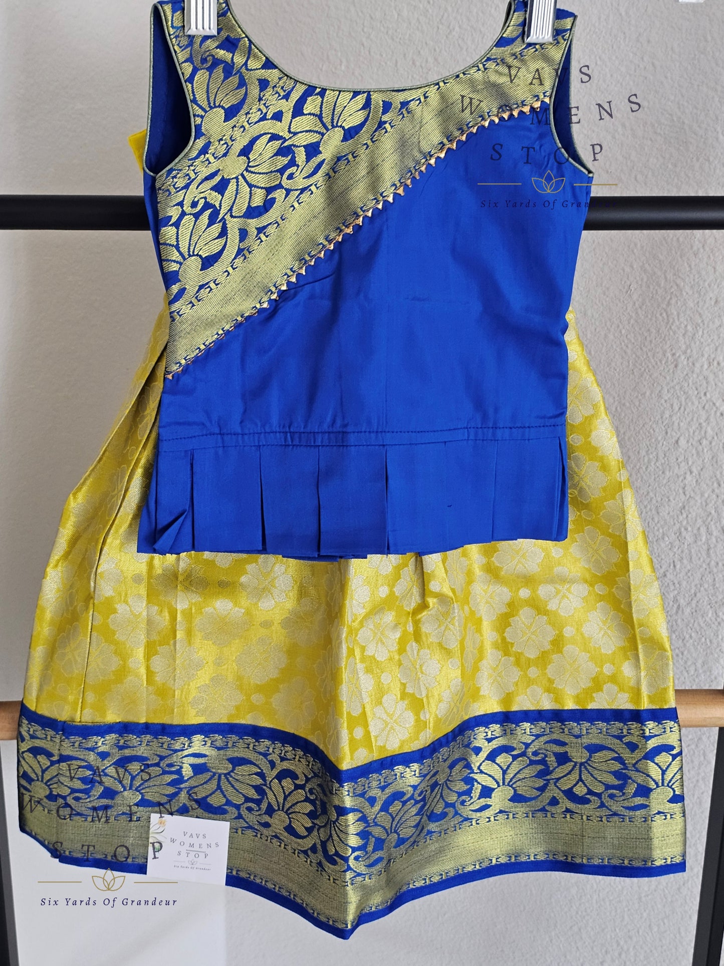 Kanchi Silk Lehenga/Langa Blouse