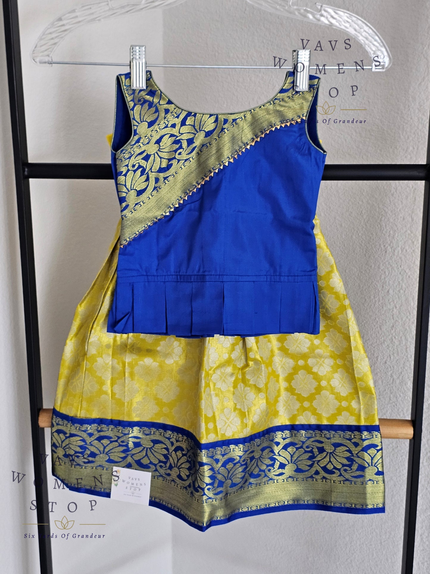 Kanchi Silk Lehenga/Langa Blouse