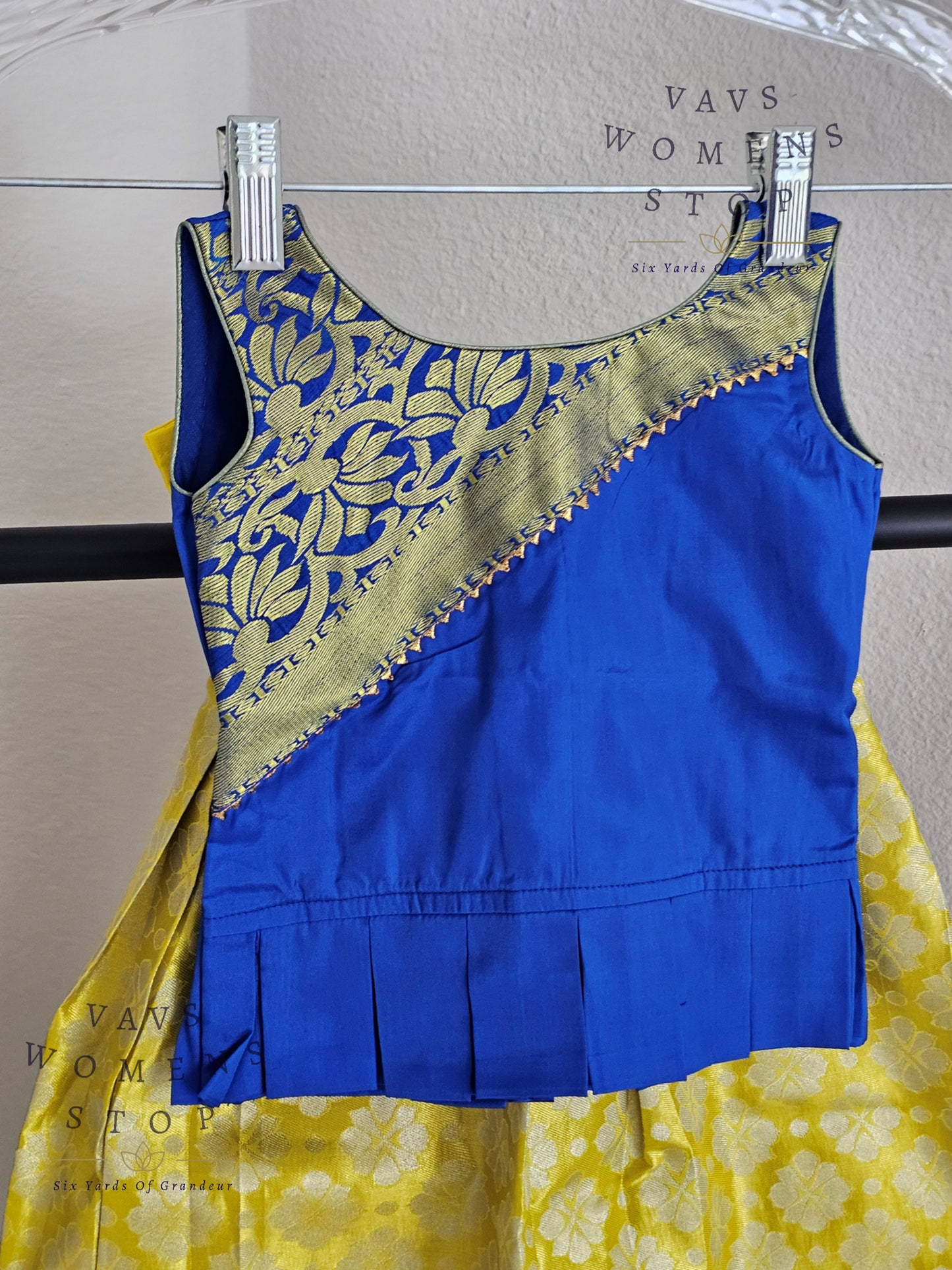 Kanchi Silk Lehenga/Langa Blouse
