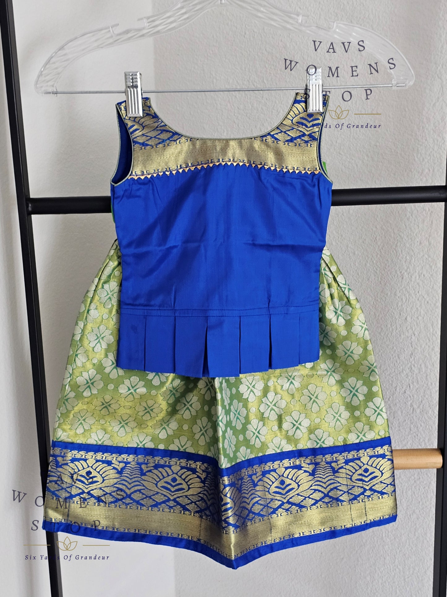 Kanchi Silk Lehenga/Langa Blouse