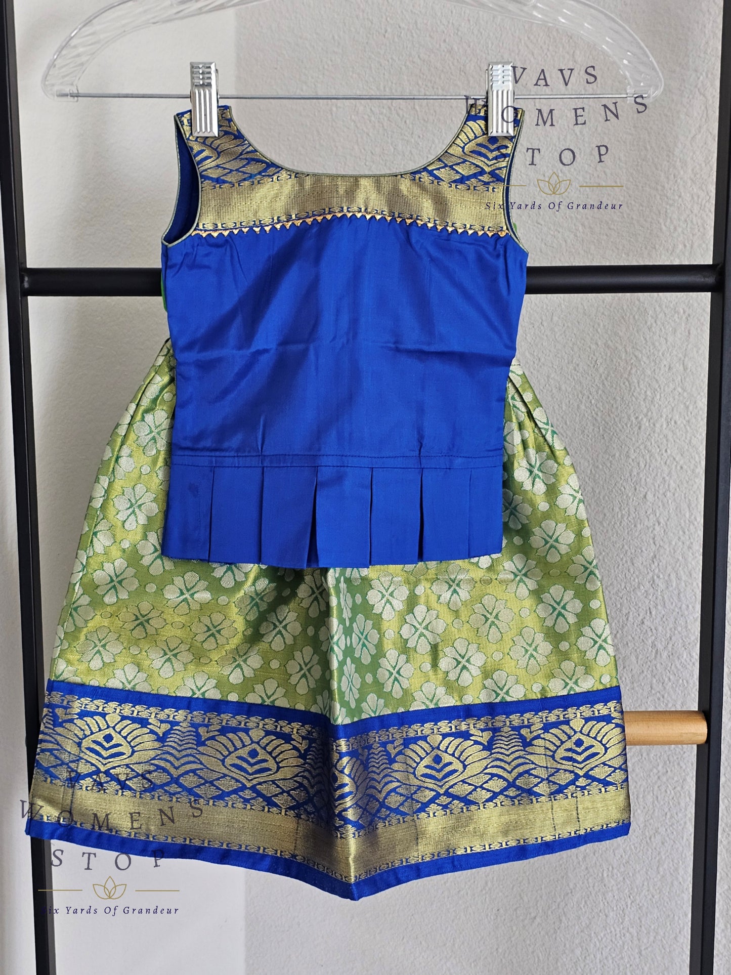 Kanchi Silk Lehenga/Langa Blouse