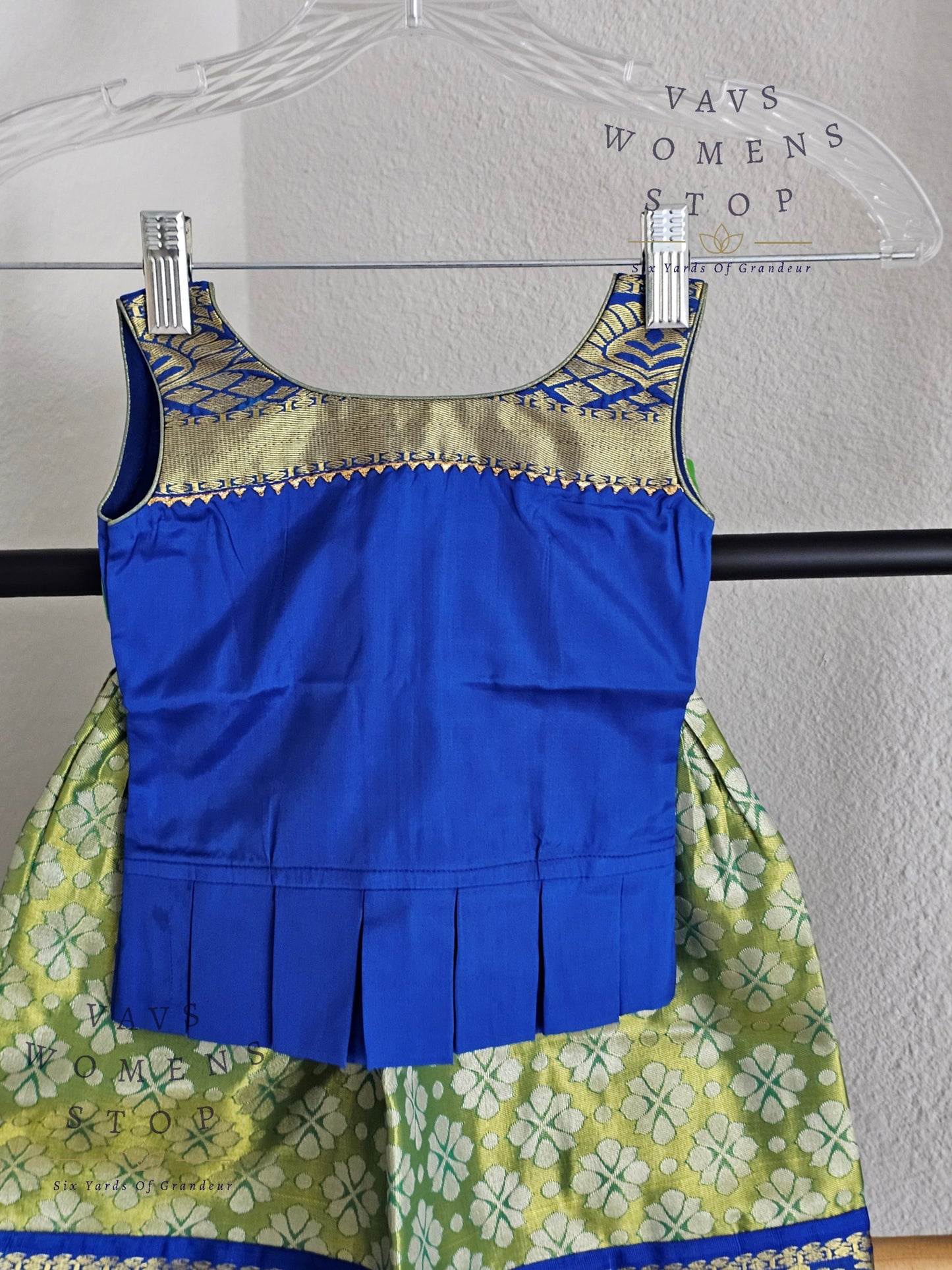 Kanchi Silk Lehenga/Langa Blouse