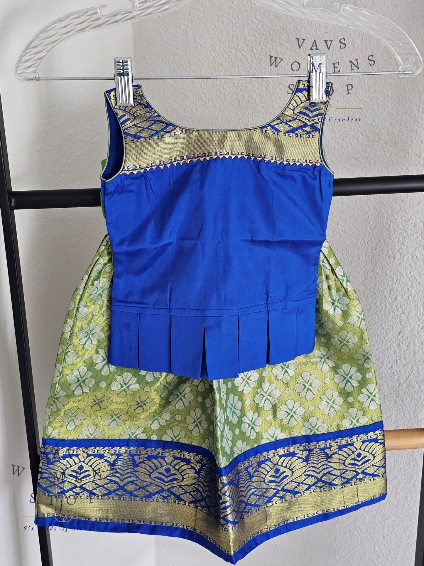 Kanchi Silk Lehenga/Langa Blouse
