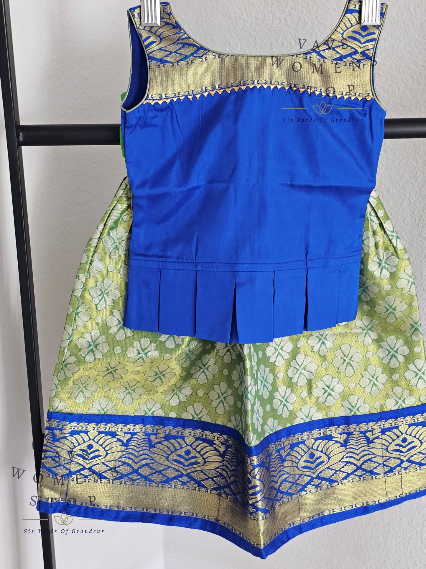 Kanchi Silk Lehenga/Langa Blouse