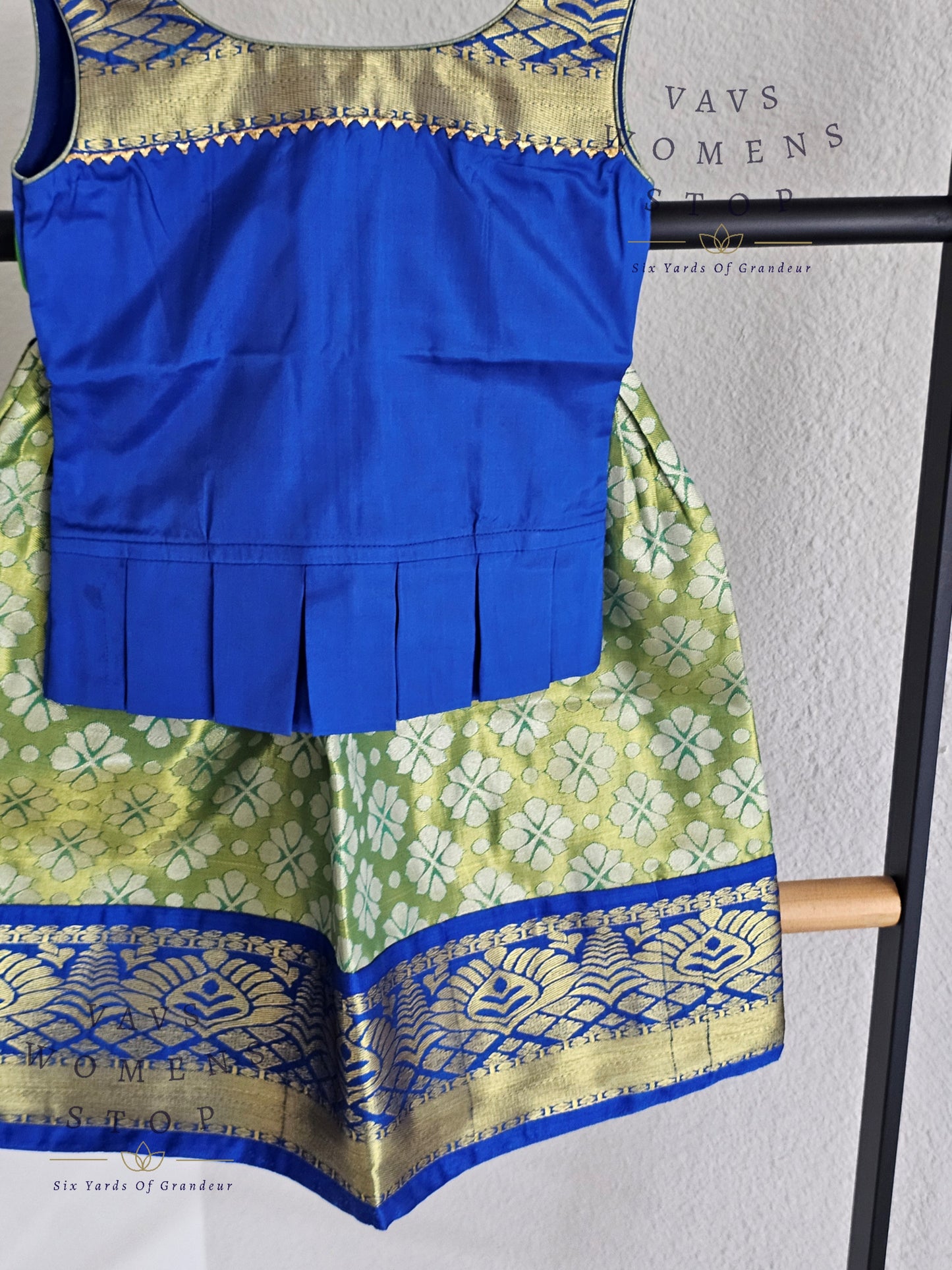 Kanchi Silk Lehenga/Langa Blouse