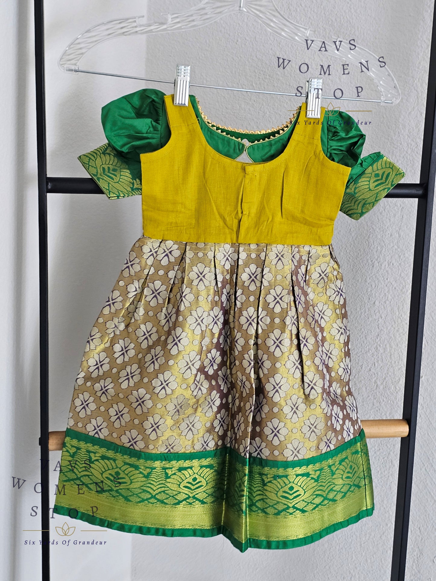 Kanchi Silk Lehenga/Langa Blouse