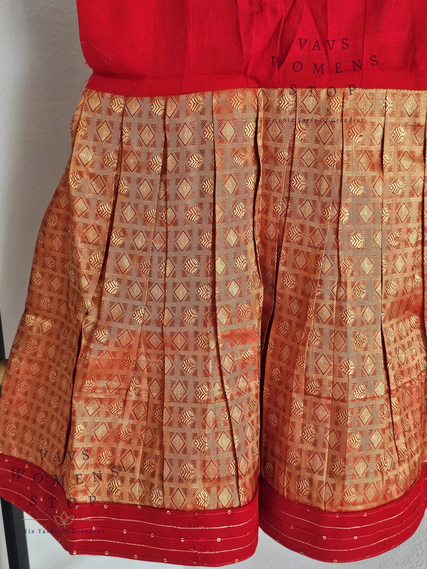 Pure Kanchi Silk Lehenga Paired with Designer Net Blouse