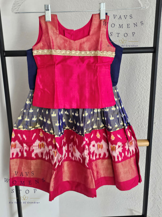 Pure Ikkat Langa Blouse