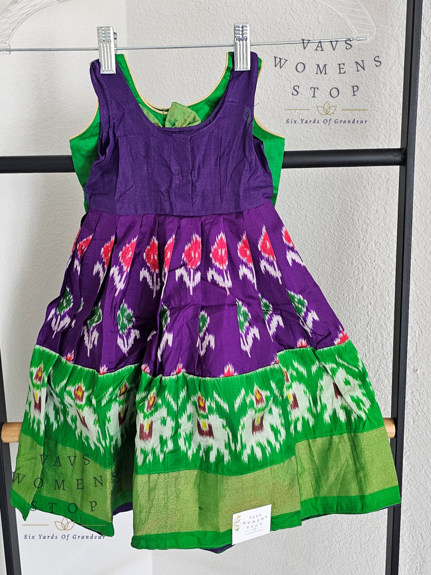 Pure Ikkat Silk Lehenga Blouse