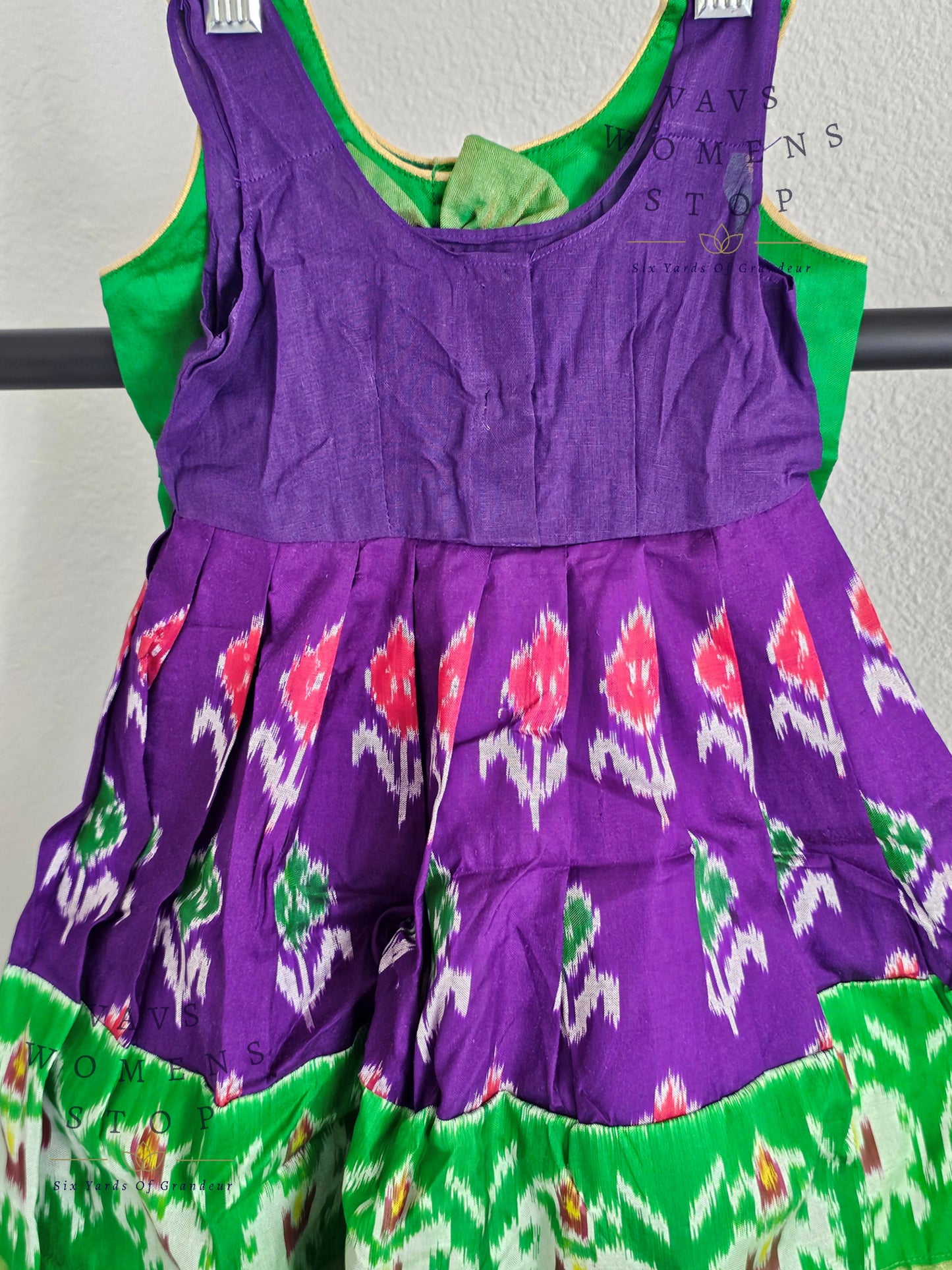 Pure Ikkat Silk Lehenga Blouse