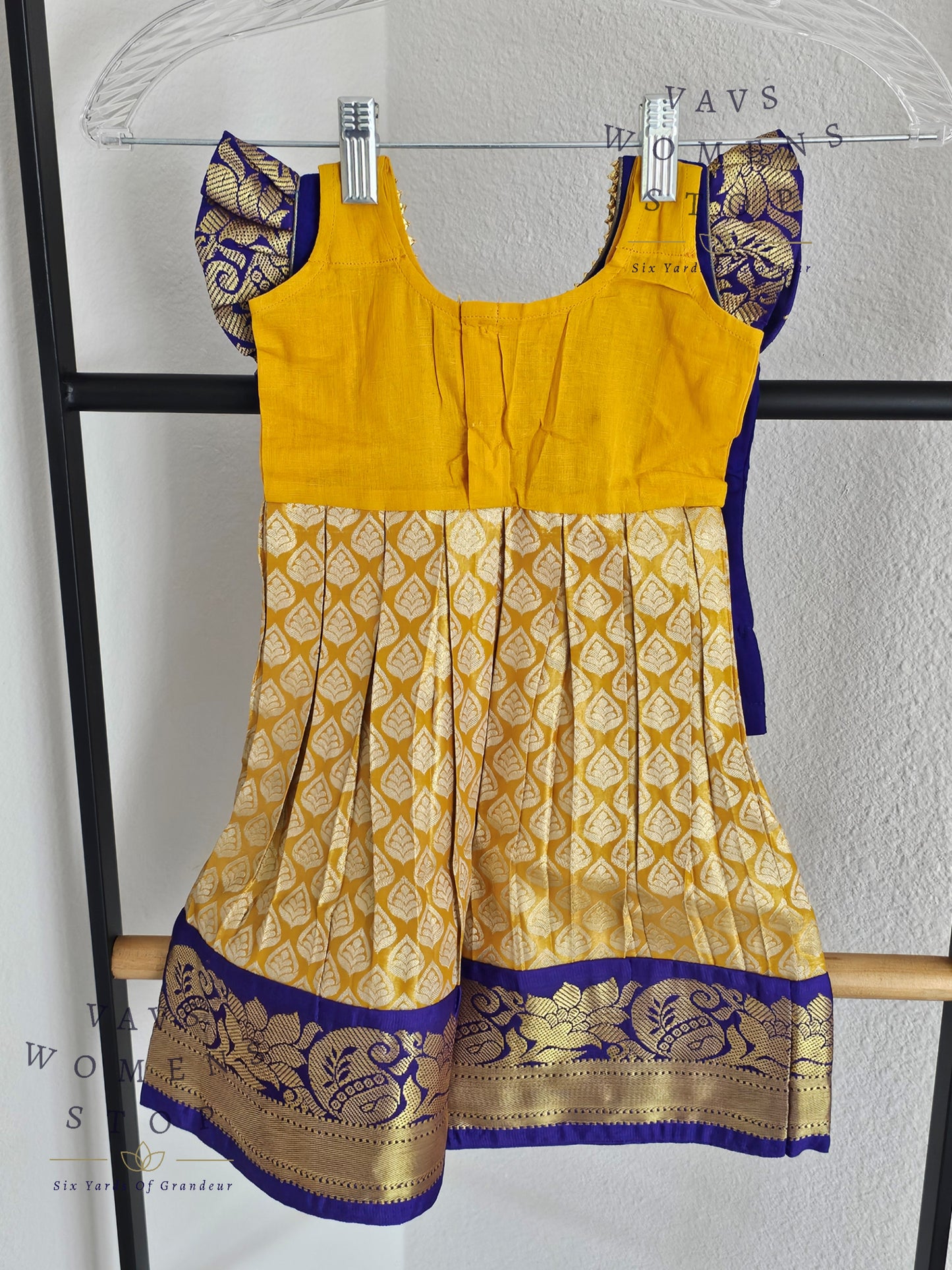 Kanchi Silk Lehenga/Langa Blouse