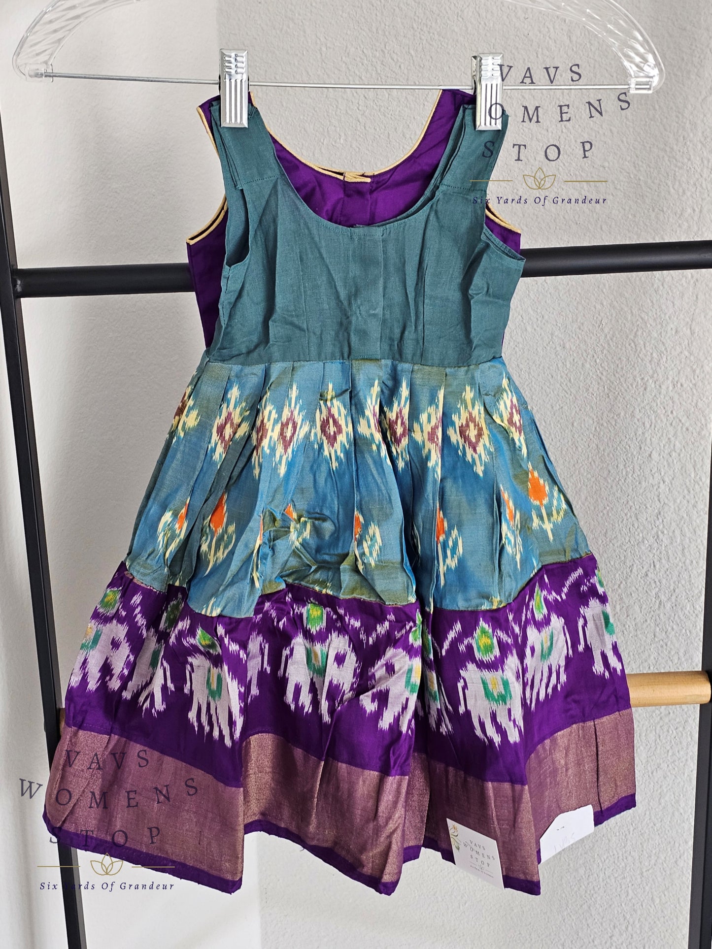 Pure Ikkat Silk Lehenga Blouse