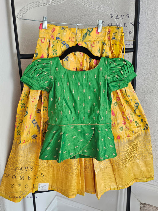 Designer Benarasi Paithani Lehenga Blouse