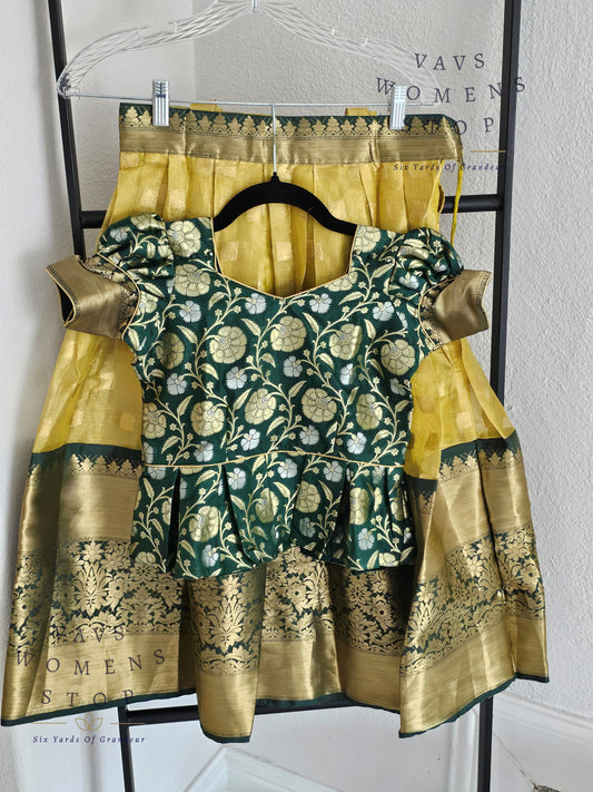 Benarasi Tissue Designer Lehenga Blouse