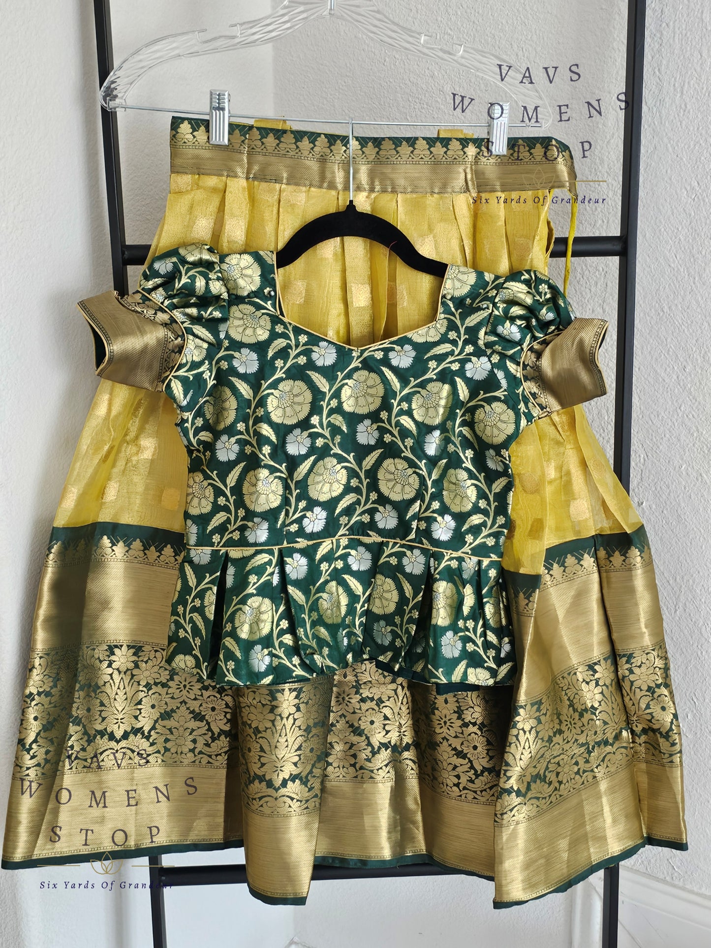 Benarasi Tissue Designer Lehenga Blouse