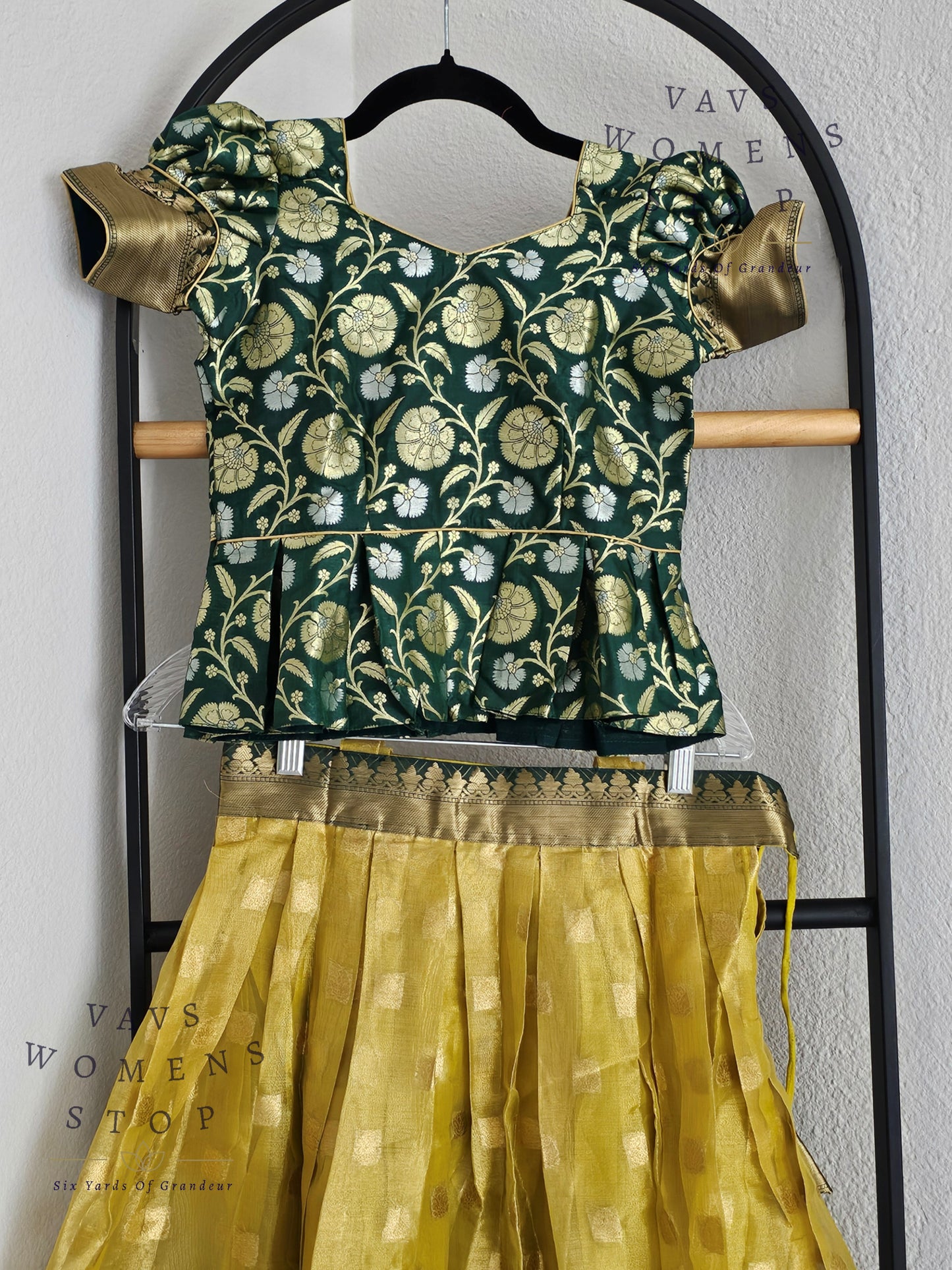 Benarasi Tissue Designer Lehenga Blouse