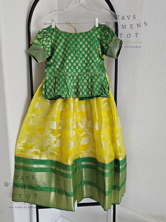 Organza Designer Lehenga Blouse