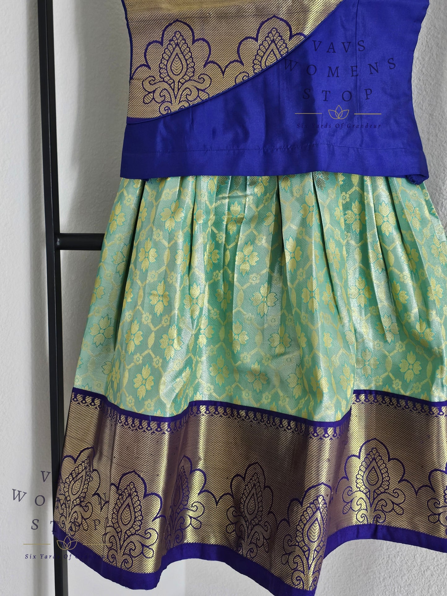 Kanchi Silk Lehenga/Langa Blouse