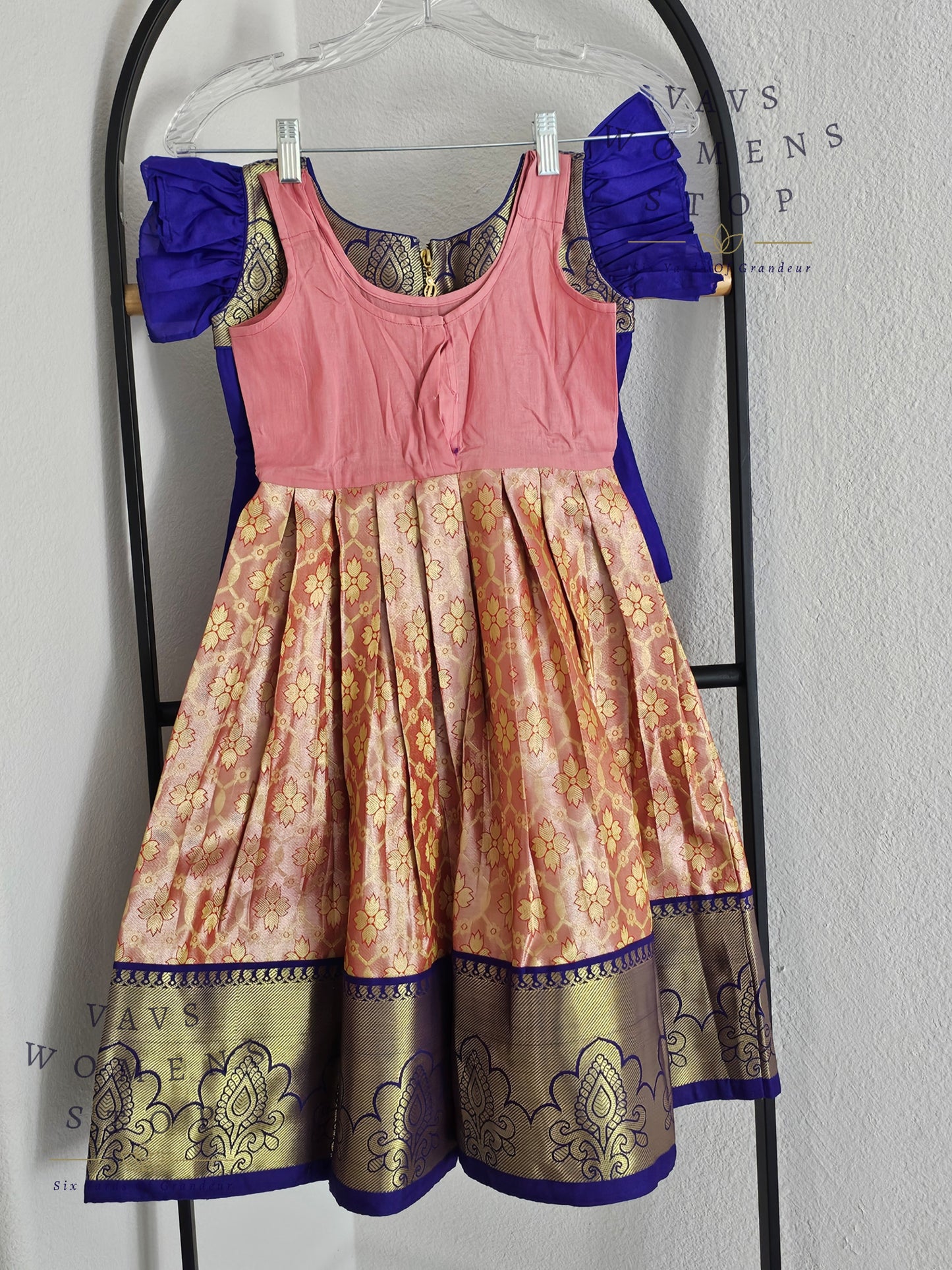 Kanchi Silk Lehenga/Langa Blouse