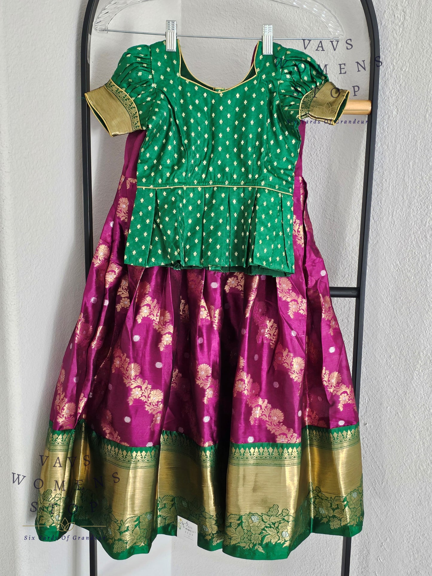 Warm Organza Designer Lehenga Blouse