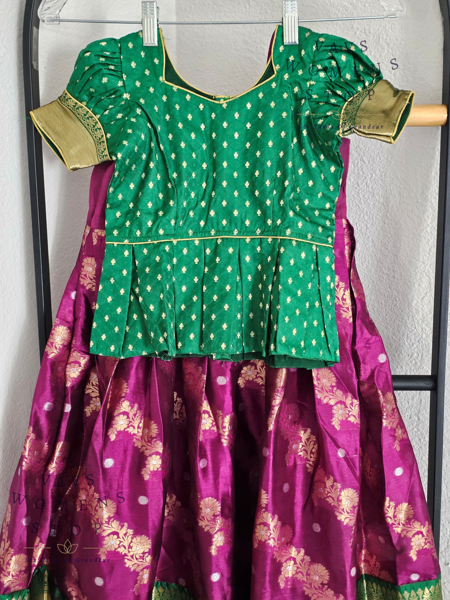 Warm Organza Designer Lehenga Blouse