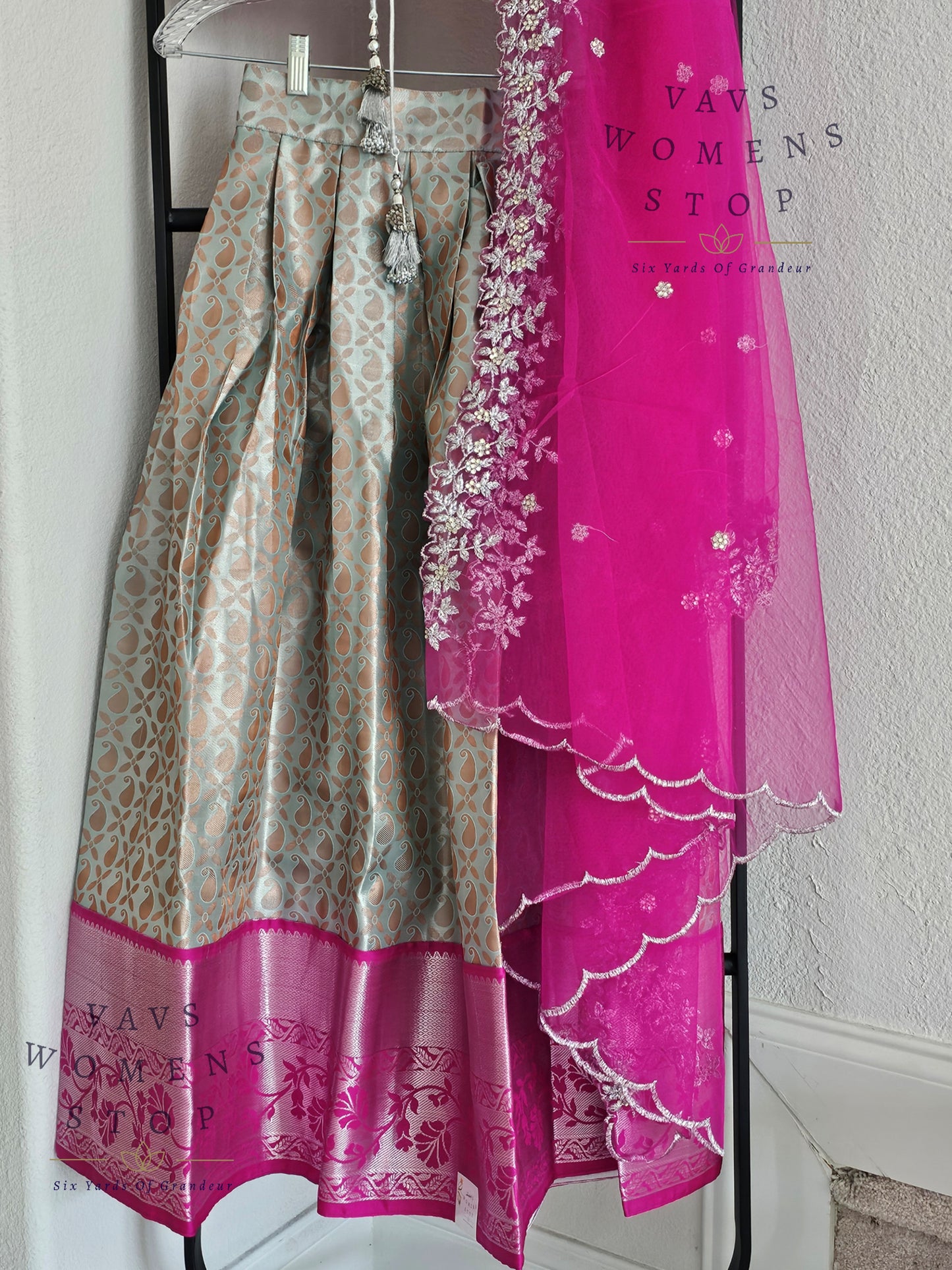 Traditional Half Saree Set