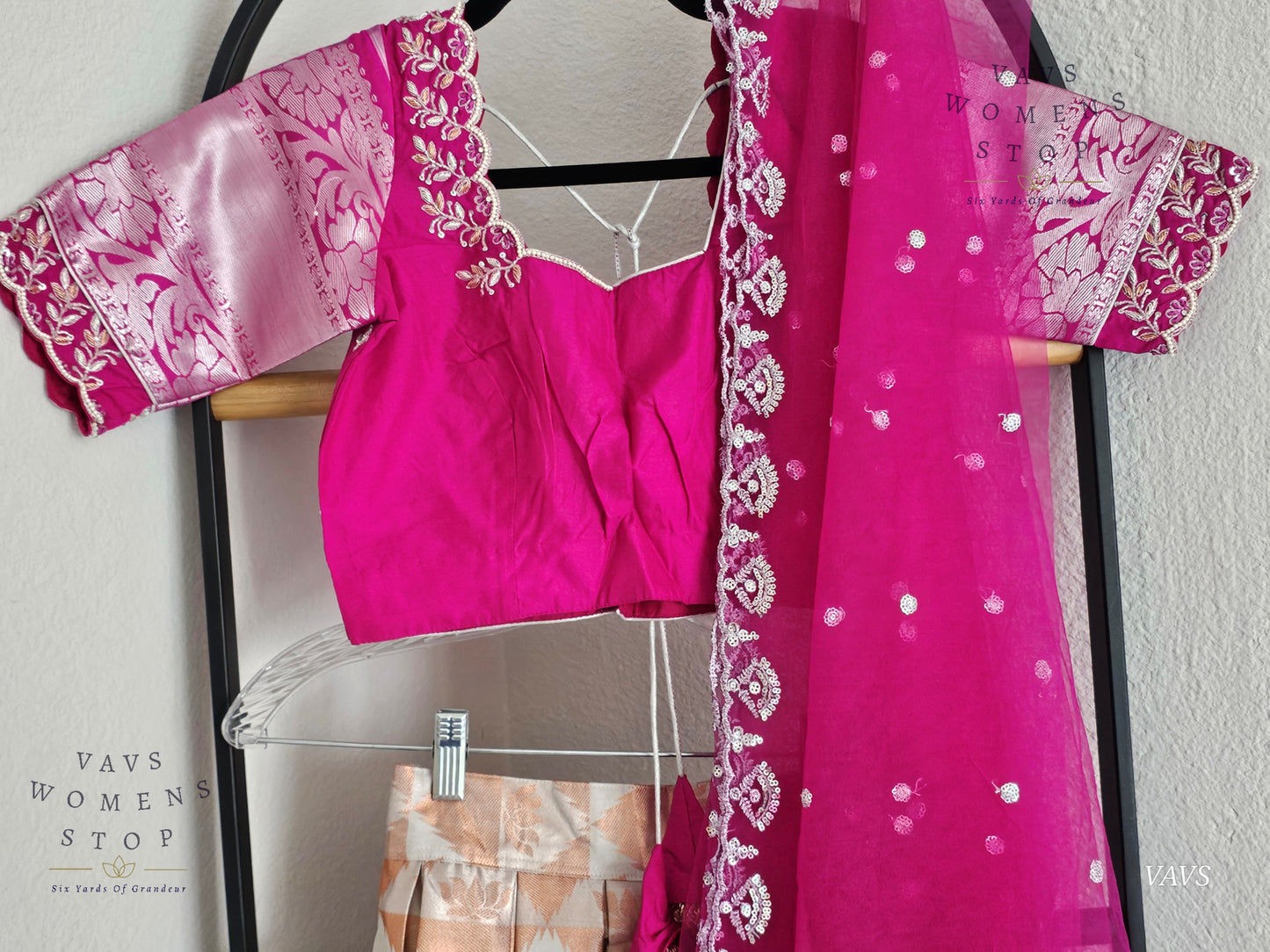 Traditional Half Saree Set