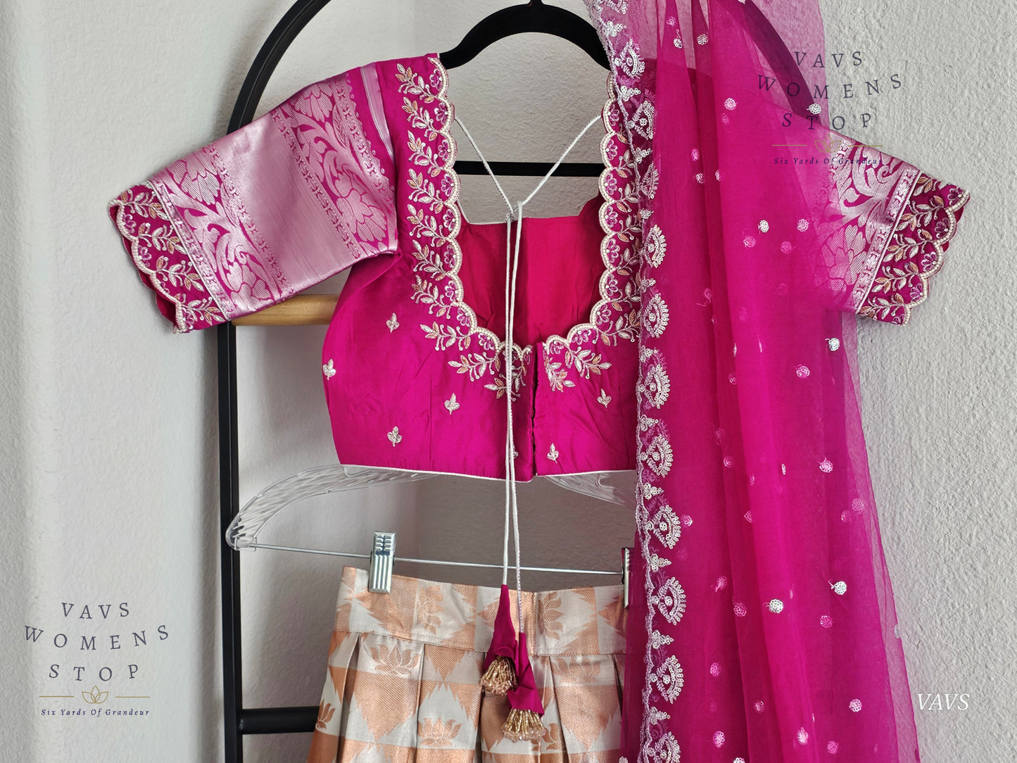 Traditional Half Saree Set