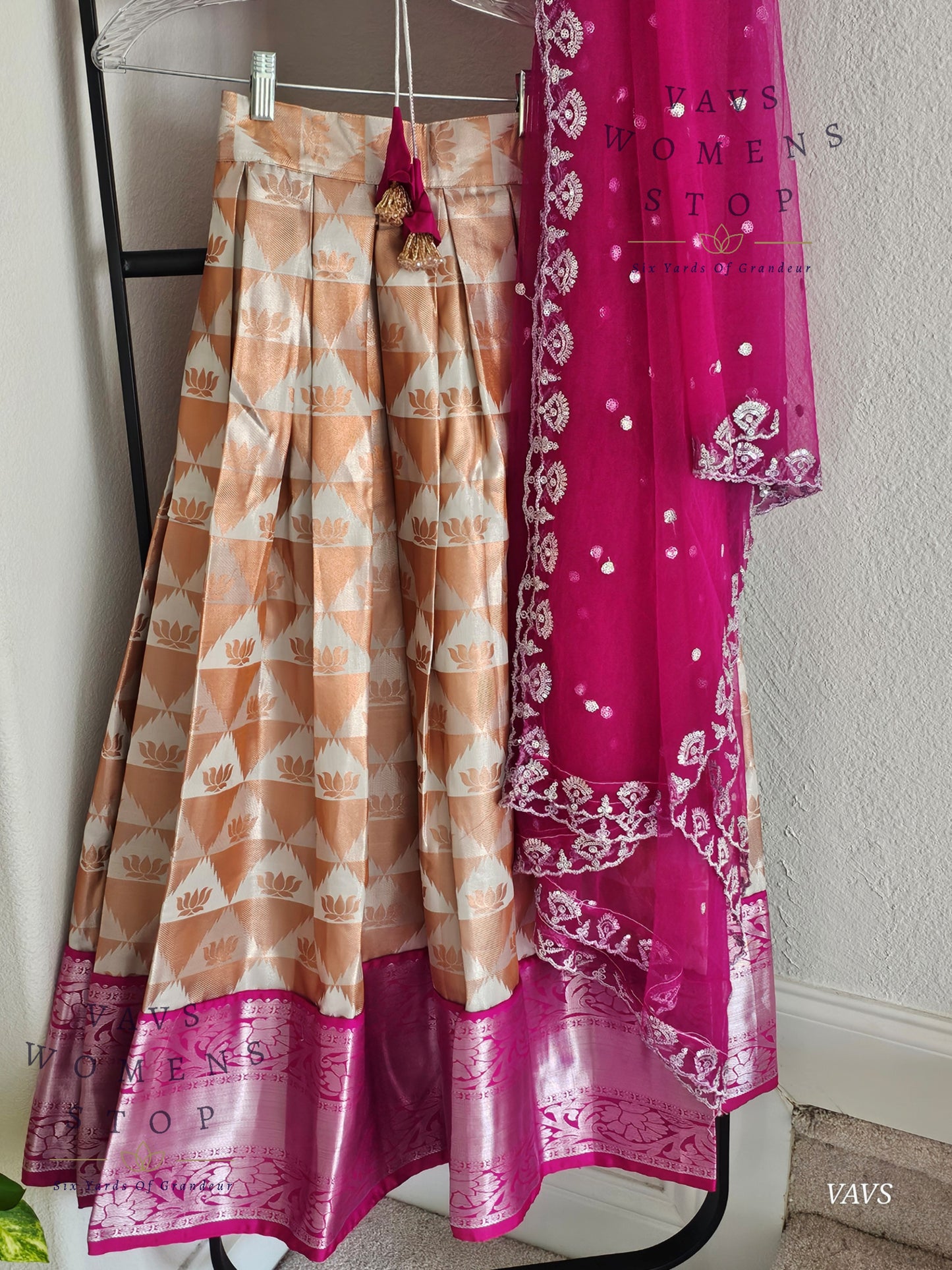 Traditional Half Saree Set