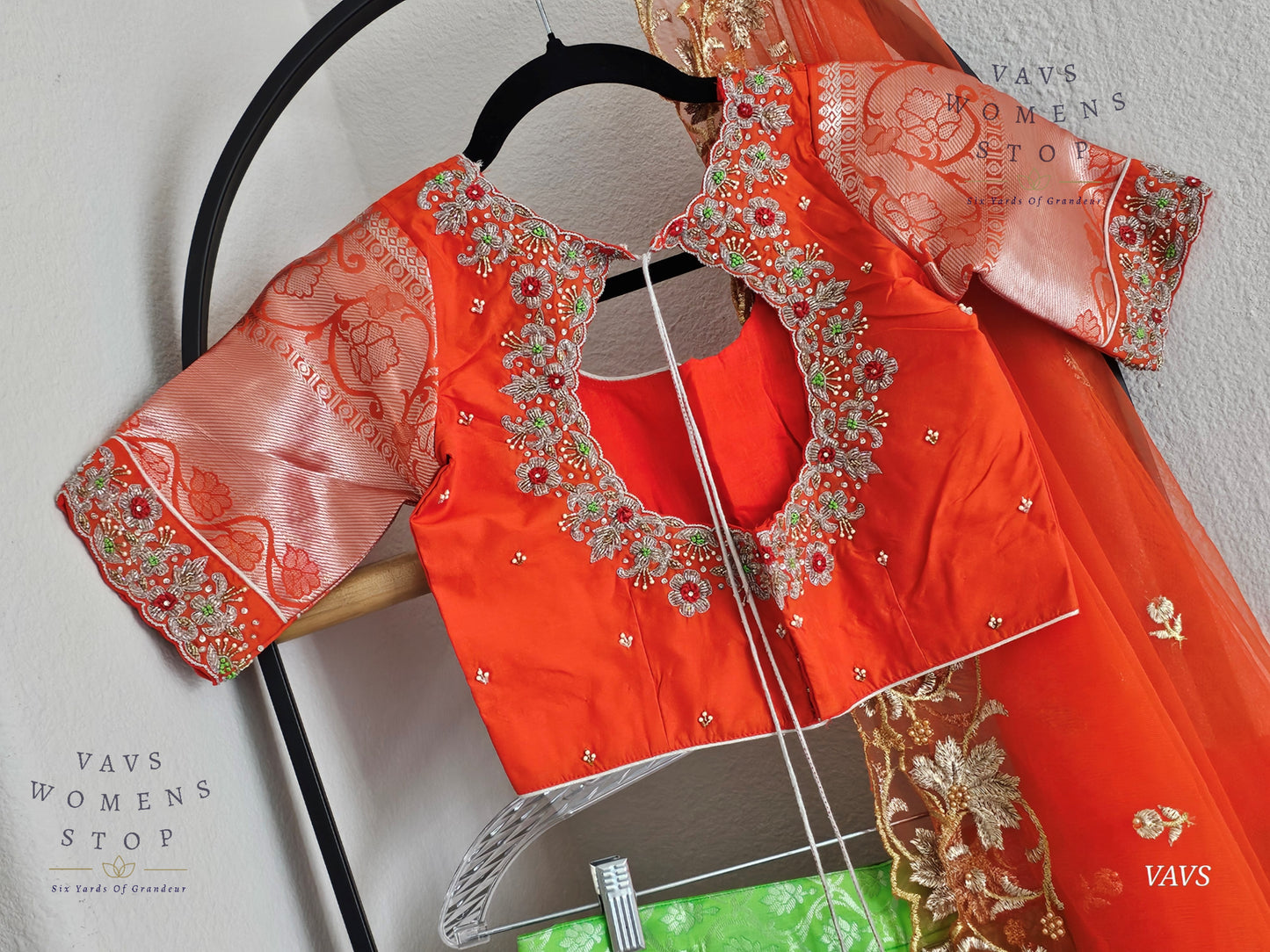 Traditional Half Saree Set