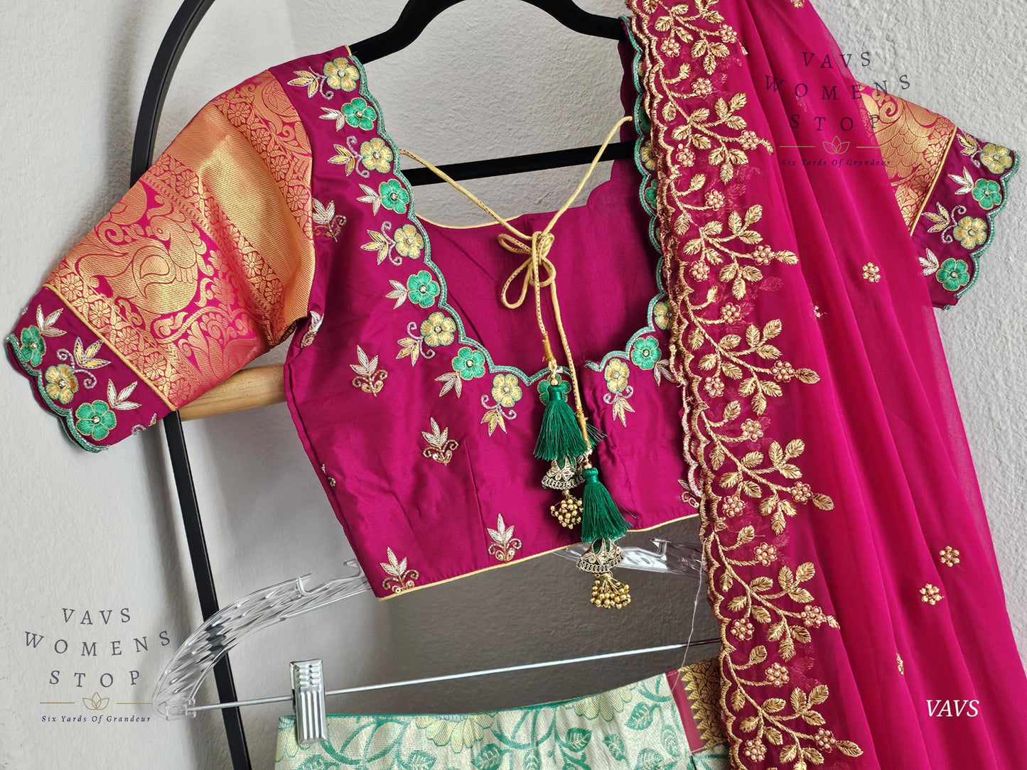 Traditional Half Saree Set