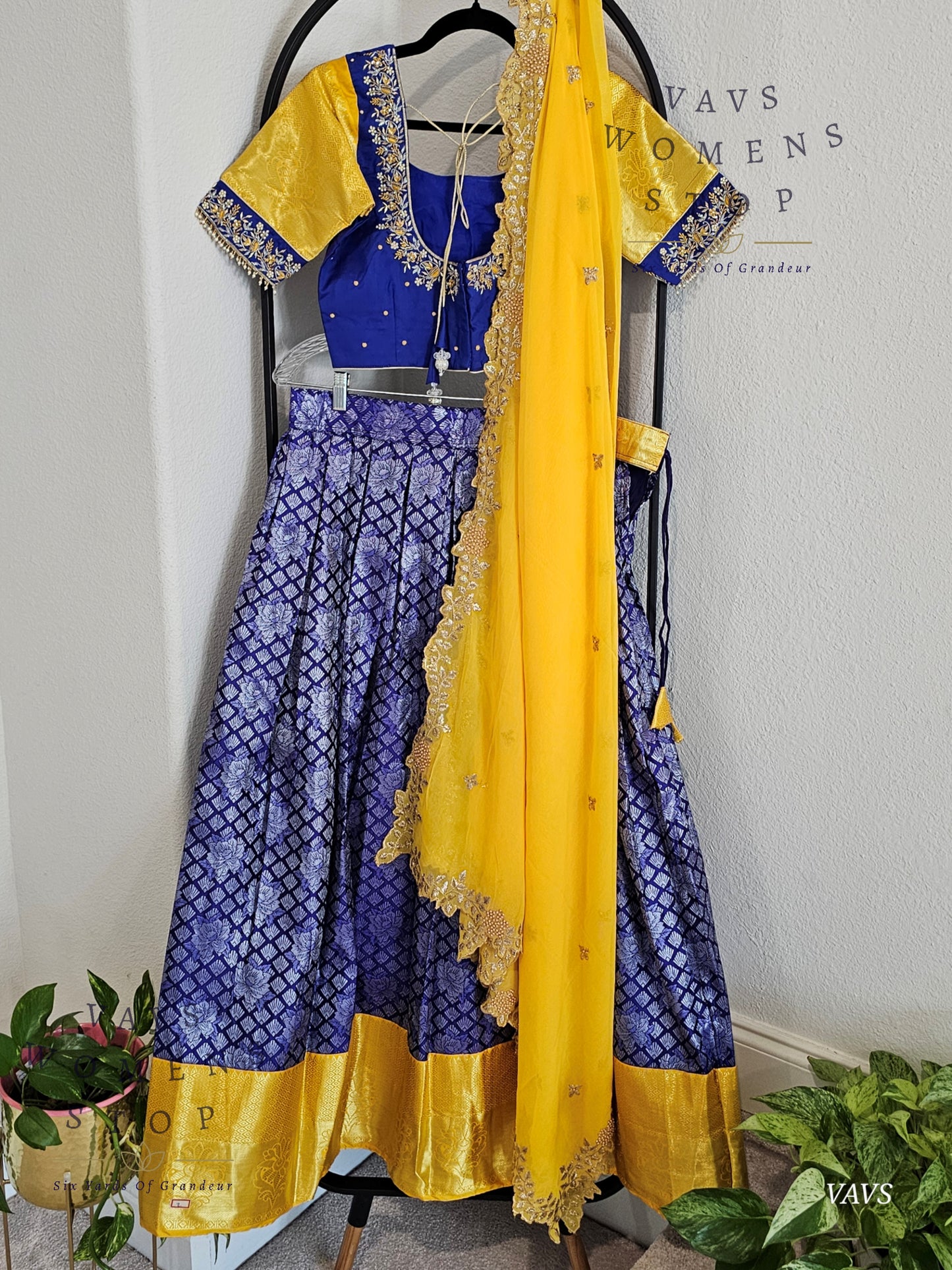 Traditional Half Saree Set
