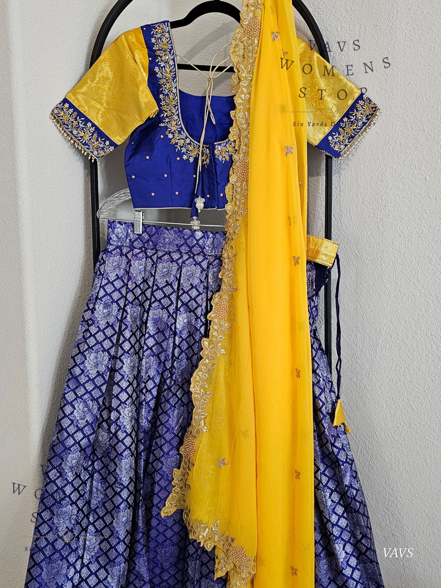 Traditional Half Saree Set