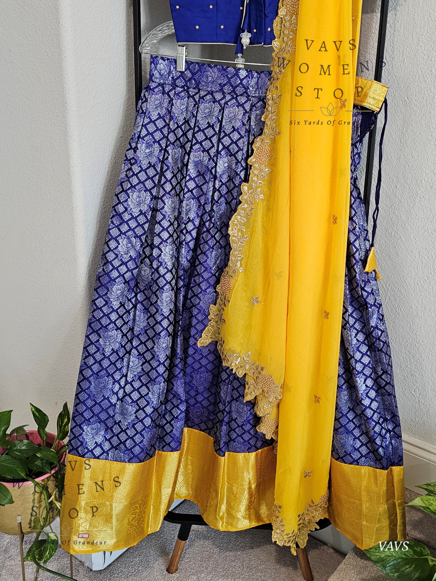 Traditional Half Saree Set