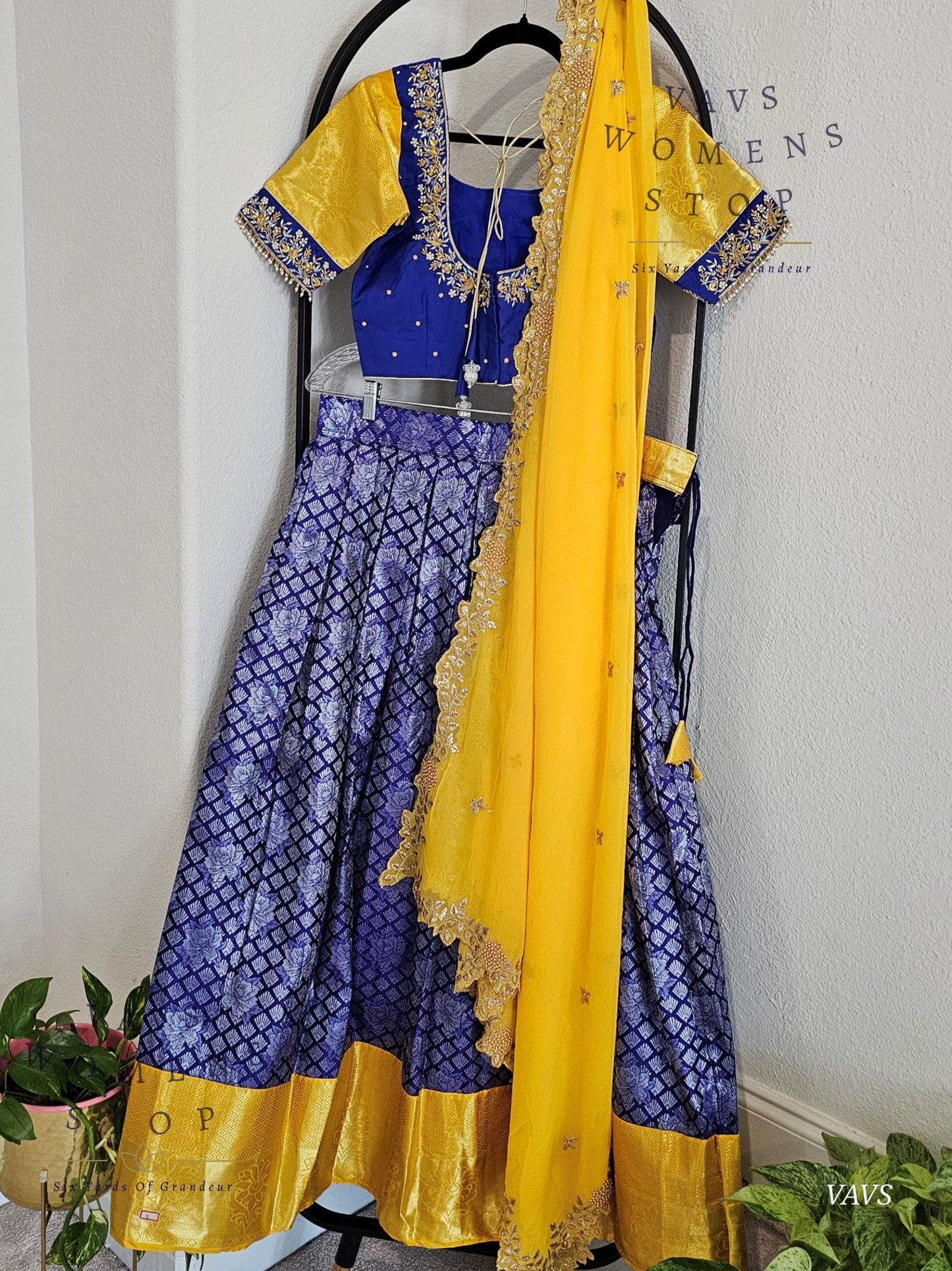 Traditional Half Saree Set