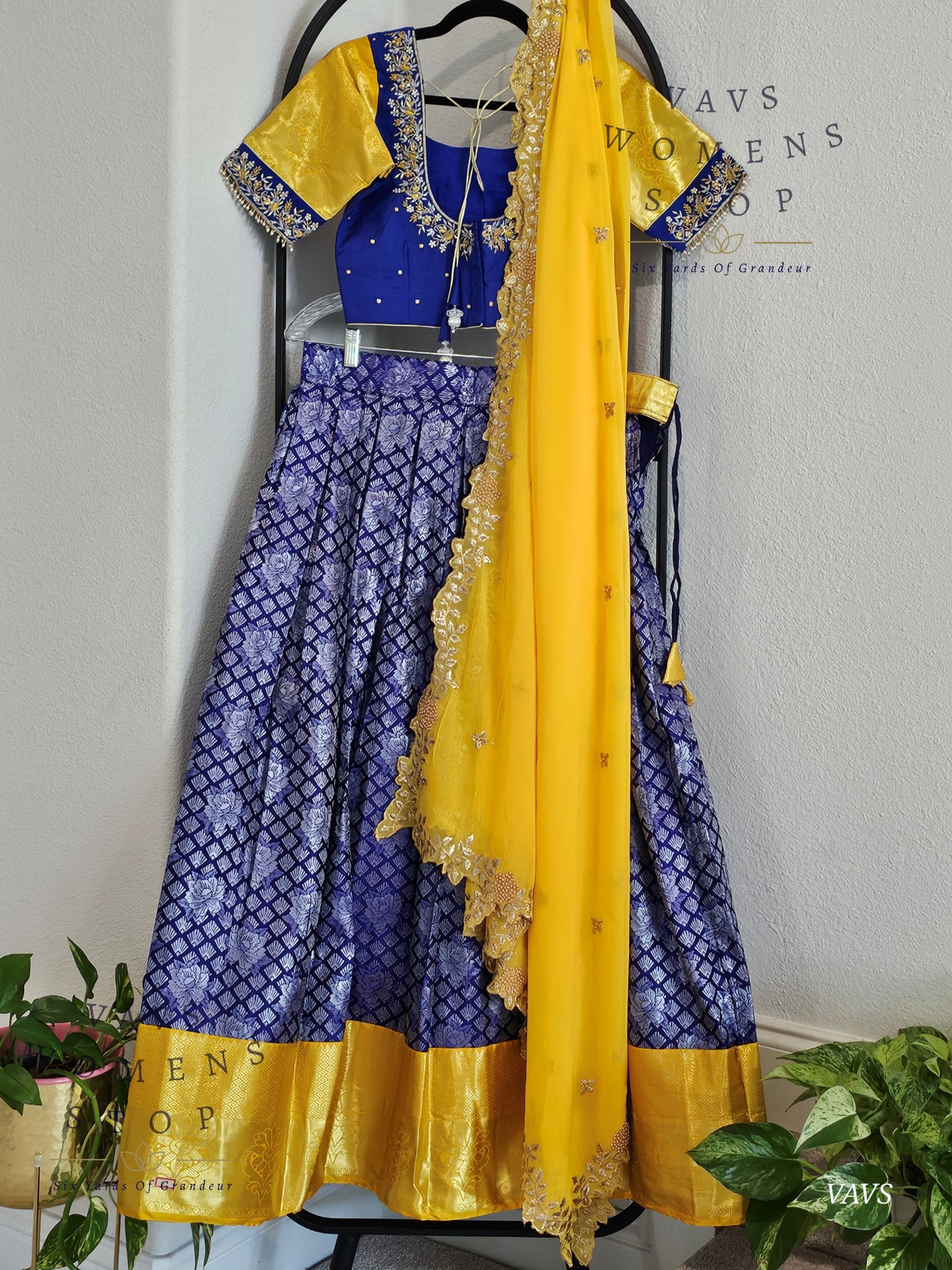 Traditional Half Saree Set