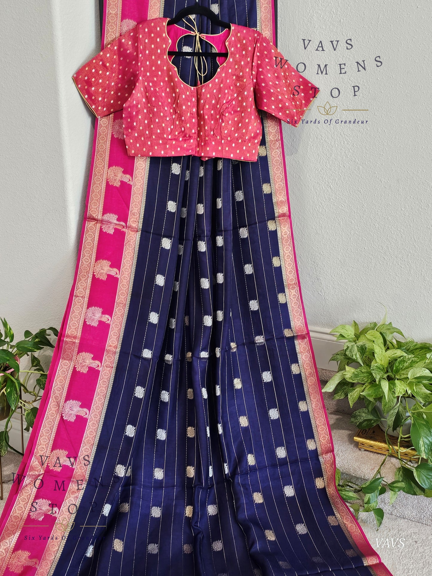 Soft Dola Silk Saree with Tissue Blouse