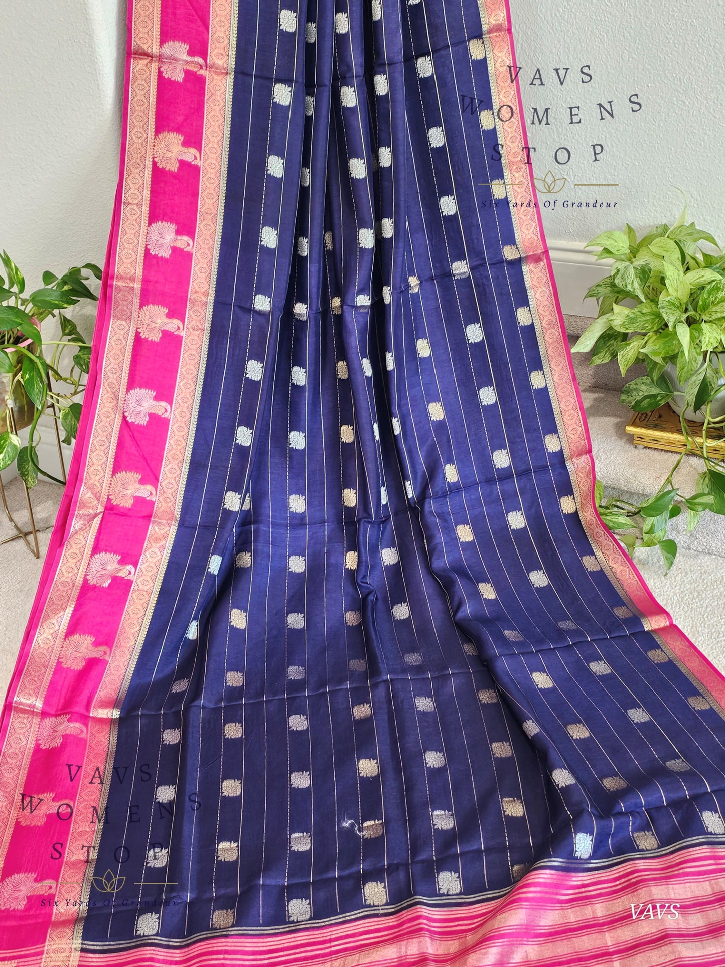 Soft Dola Silk Saree with Tissue Blouse