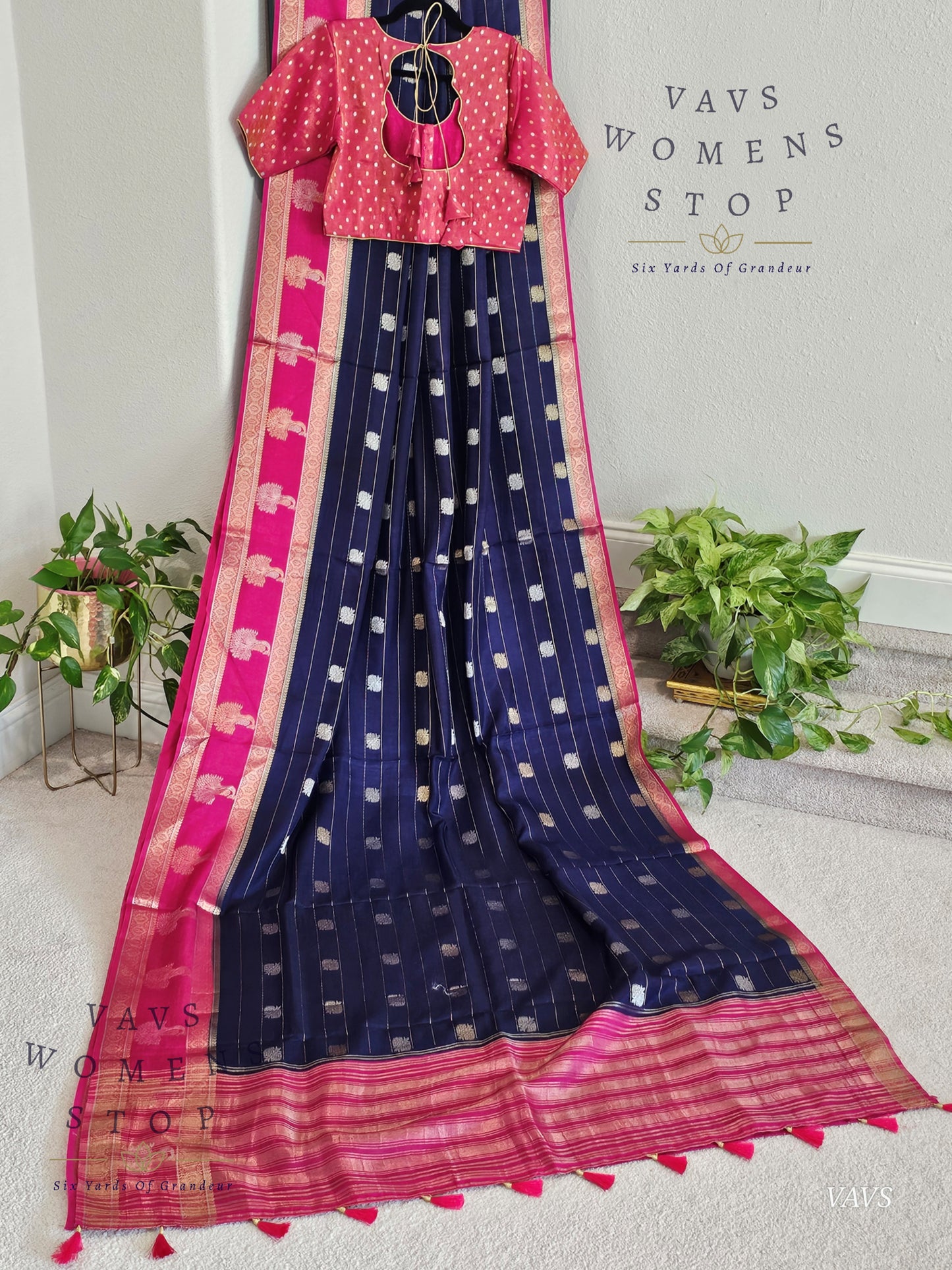 Soft Dola Silk Saree with Tissue Blouse