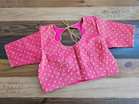 Pink Shade Tissue Blouse